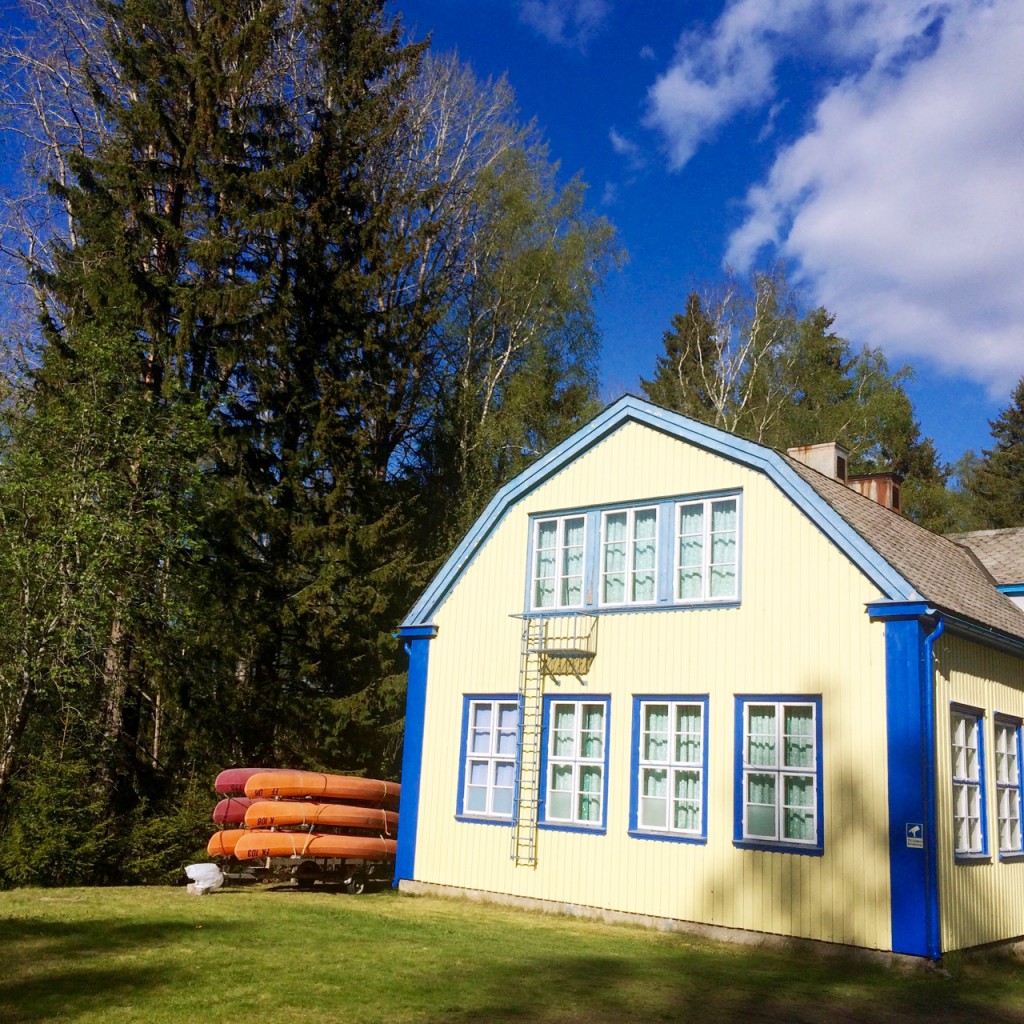Haus im Sommer